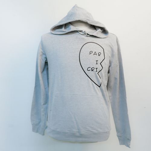 Hoodie Funky Fish Gris 01906.A