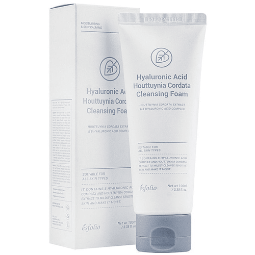 Esfolio Jabon En Espuma Facial Acido Hyaluronico 100ML