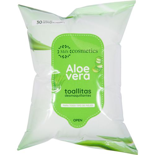 Toalla Desmaquillante Aloe Vera X30 Miis Cosmetics