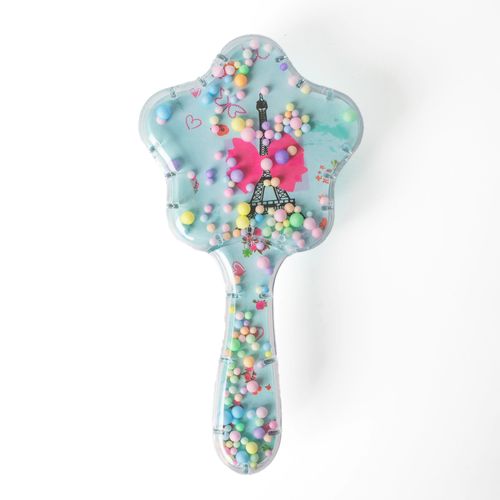 Cepillo Para Cabello Funky Fish Celeste