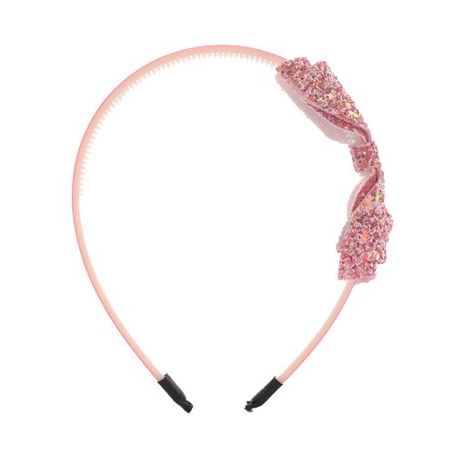 Diadema Lazo Rosa Funky Fish