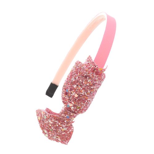 Diadema Lazo Rosa Funky Fish