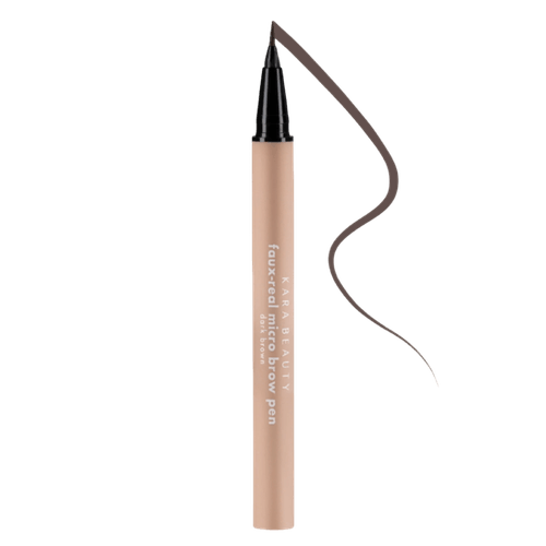 Pluma Micro Cejas Castaño Oscuro