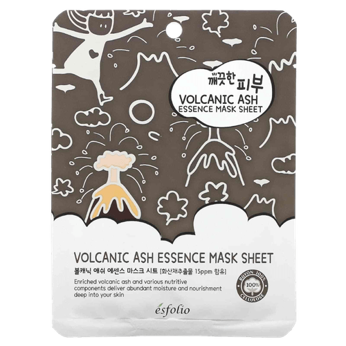 Esfolio Mask Sheet Volvanic Ash 25ml