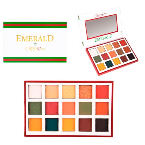 Beauty Creations Sombras de ojos Esmeralda