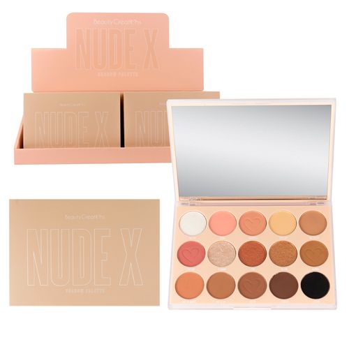 Beauty Creations Sombra de ojos Nude 15 tonos