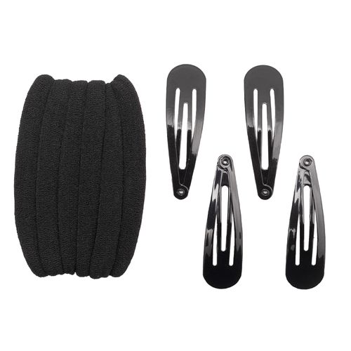 Set De Vinchas Funky Fish Negro 732.A