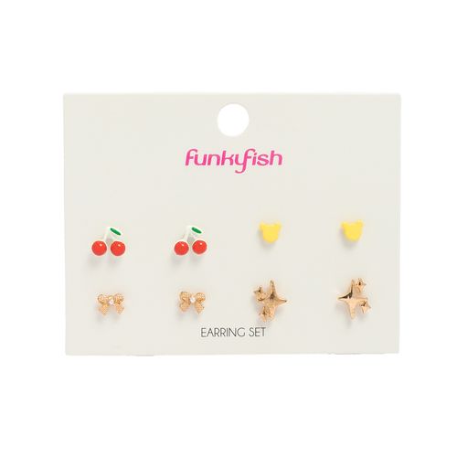 Set De Aretes Funky Fish Surtido 214.A