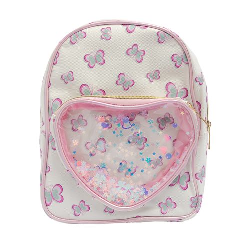 Mochila De Niña Funky Fish Blanco 712.A