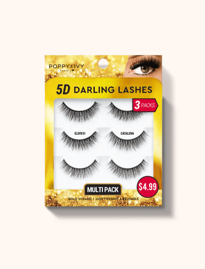 Pestañas Darling 5d Multipack x3 Catalina