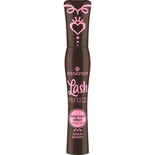 Máscara De Pestañas Efecto Pestañas Artificiales Lash Princess Marrón Negro Essence