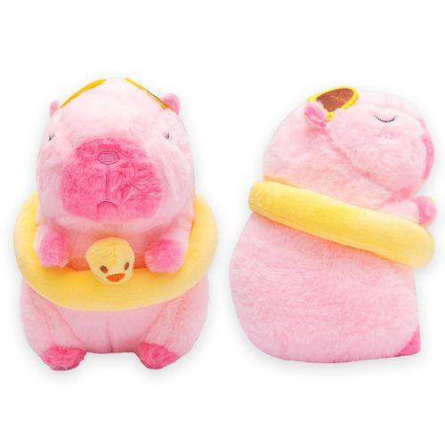 Peluche Capibara Funky Fish Rosado