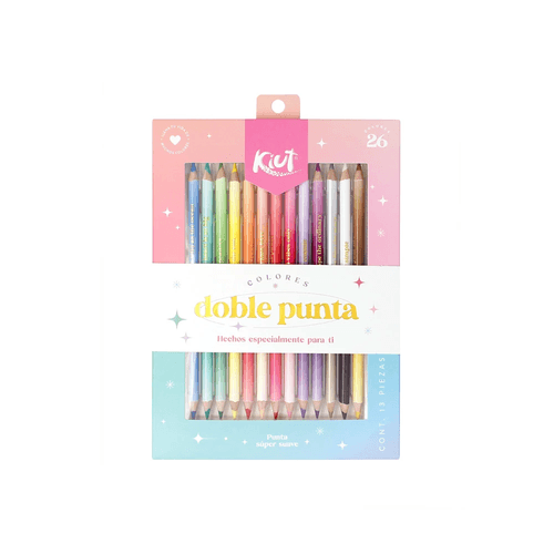 Colores Doble Punta Kiut X13