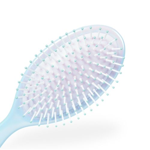 Cepillo Para Cabello Funky Fish Celeste