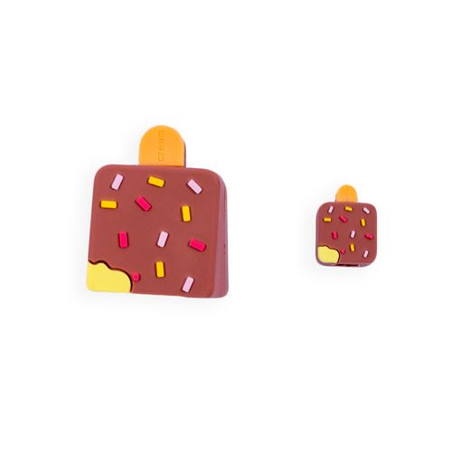 Protector de Cable Funky Fish  Chocolate