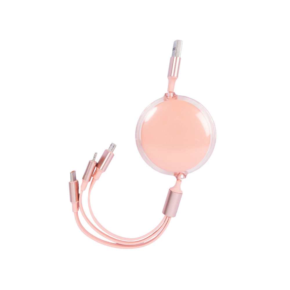 Cable USB Funky Fish Rosado||Accesorios para celular - Tienda oficial ...