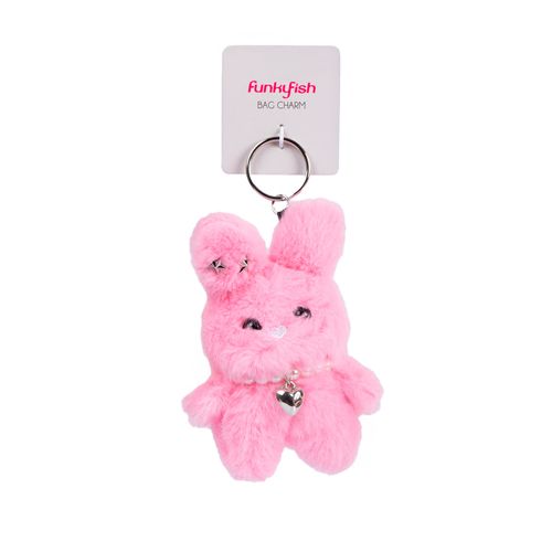 Pink Bunny Charm Funky Fish