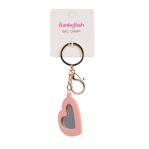 Pop Heart Charm Funky Fish