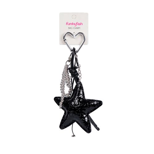 Shiny Star Charm Funky Fish