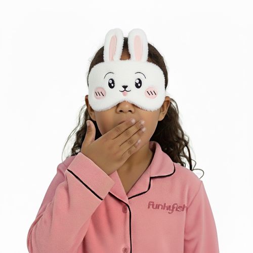 Cubre Ojos White Bunny Funky Fish