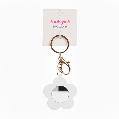 Glam Flower Charm Funky Fish
