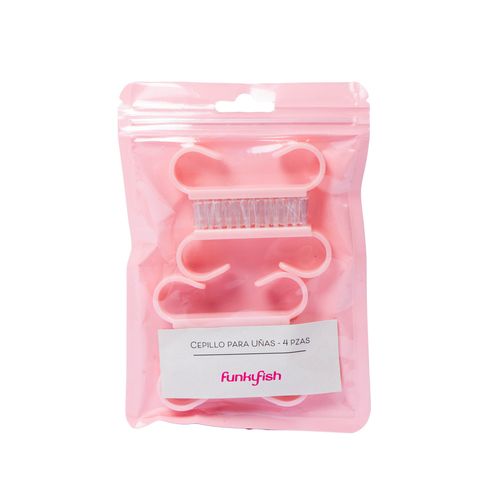 Set Cepillo Para Uñas Rosa Funky Fish