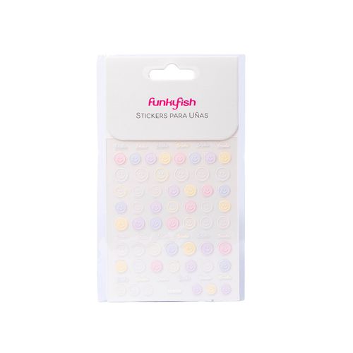 Stickers para Uñas Caritas Felices Funky Fish