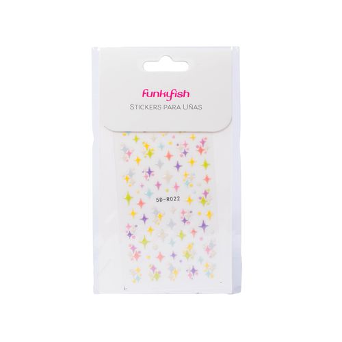 Stickers para Uñas Estrellas Funky Fish