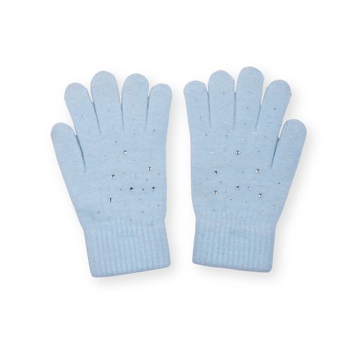 Guantes Celestes con Brillos Funky Fish
