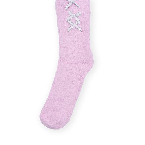 Medias Rosadas con Lazo Funky Fish