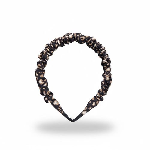 Diadema Negra Animal Print Funky Fish