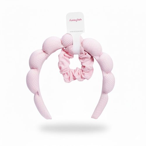Diadema Burbuja Rosa Funky Fish