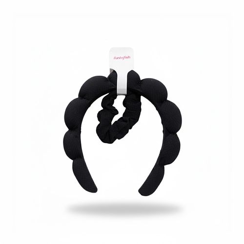 Diadema Burbuja Negra Funky Fish