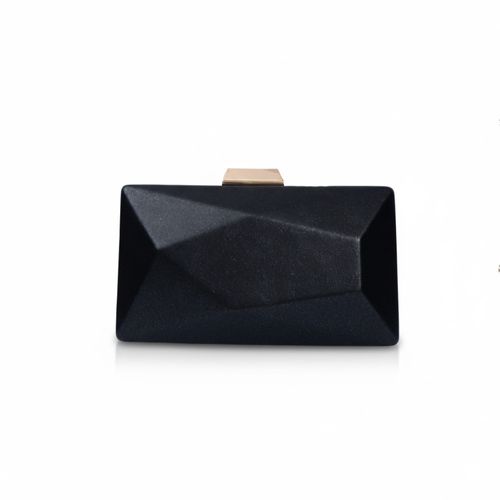 Cartera Clutch Negra Funky Fish