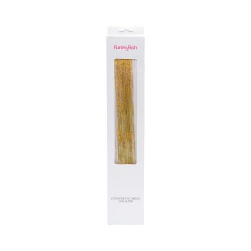Extension de Cabello Glitter Amarillo Funky Fish