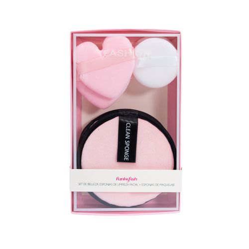Set de Belleza: Pads de Limpieza + Esponjas Funky Fish