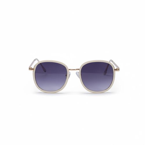 Gafas de Sol Elegantes Beige Funky Fish