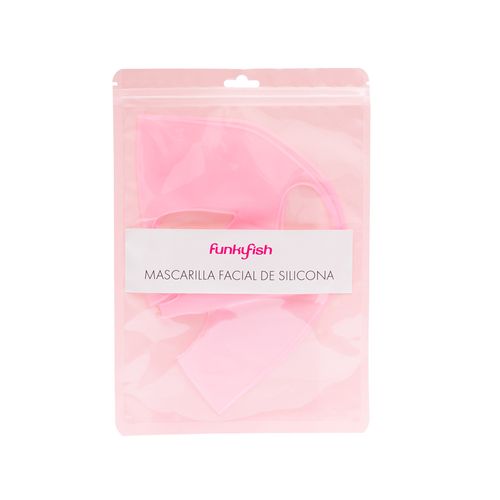 Mascarilla Facial de Silicona Rosa Funky Fish