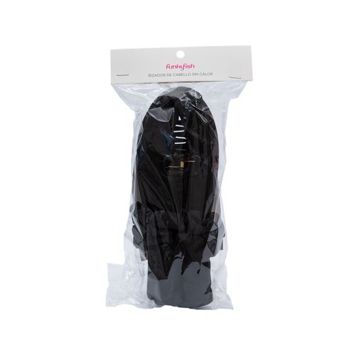 Set Rizador Negro de Cabello sin Calor Funky Fish