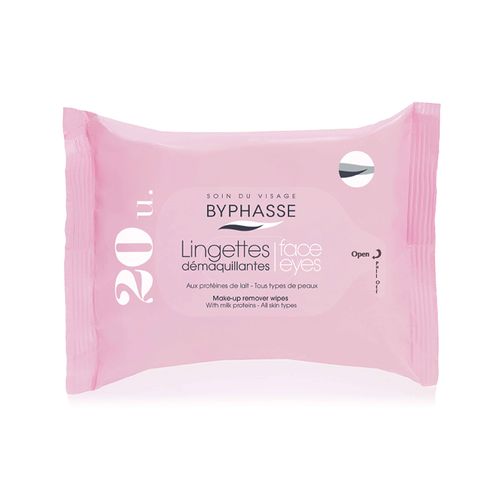 Toallitas desmaquillantes proteína de leche 20 und Byphasse