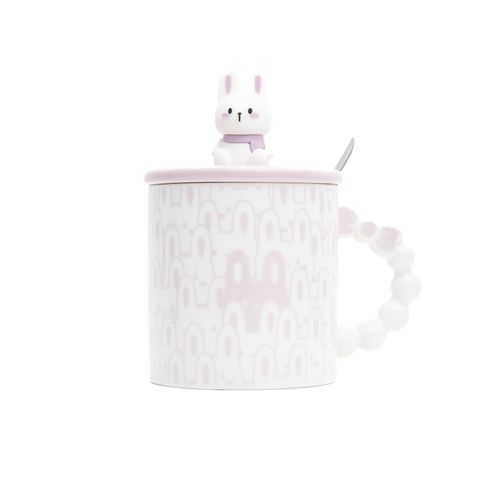 Taza con Tapa de Conejo Funky Fish