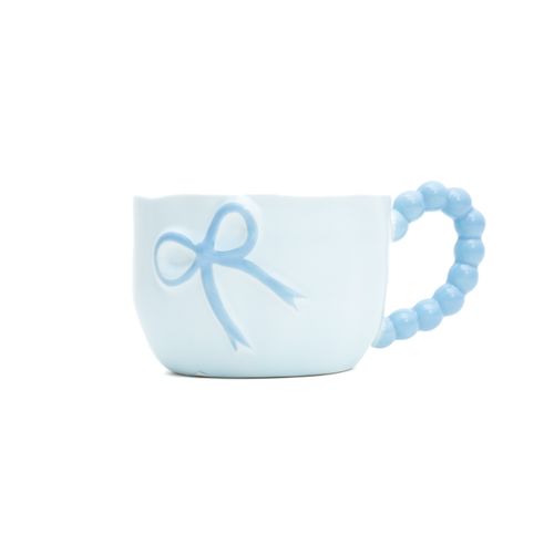 Taza Celeste con Lazo Funky Fish