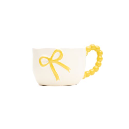 Taza Amarillo con Lazo Funky Fish