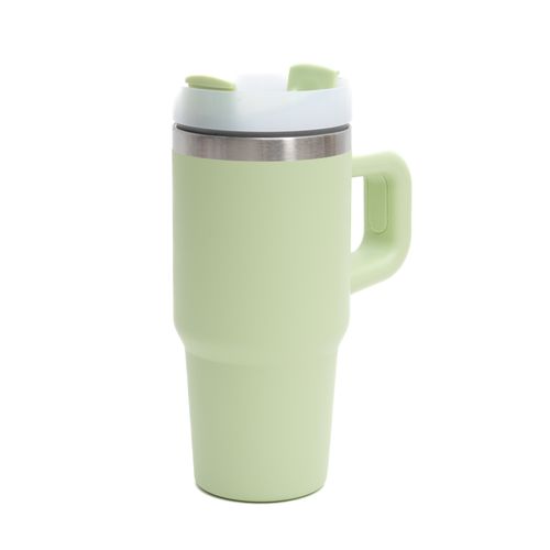 Termo con Asa Verde Pequeño Funky Fish