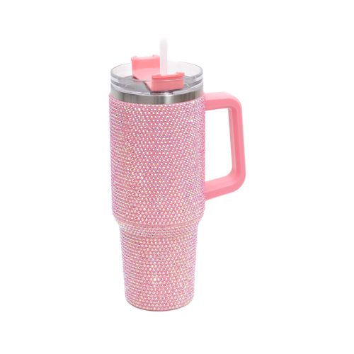 Termo con Asa Rosado Brillante Funky Fish