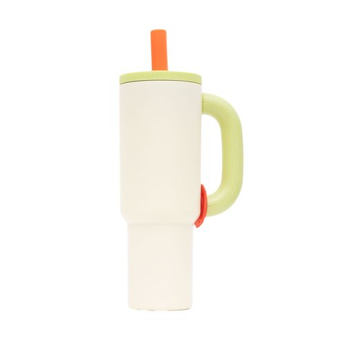 Tomatodo Beige con Asa Verde Funky Fish