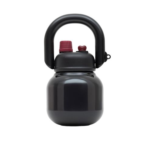 Botella Compacta Negra Pequeña Funky Fish