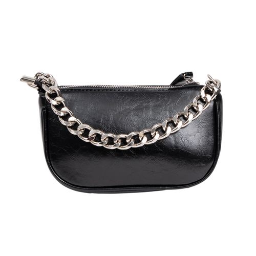 Bolso Negro Cadena Funky Fish