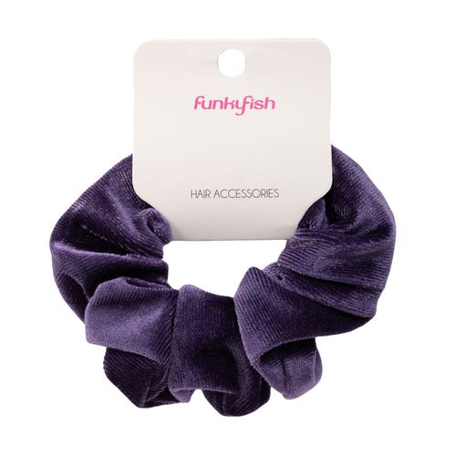 Scrunchie Morado Funky Fish