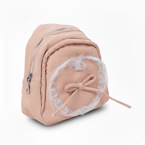 Mini Mochila Pink Heart Funky Fish